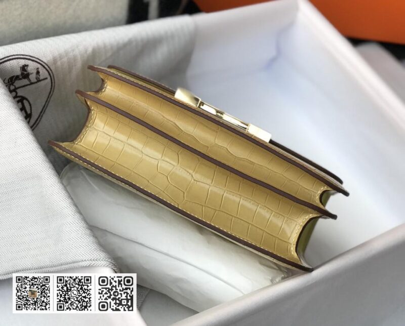 Hermes ・仿真鳄・奶杏色 ・ 独家质量 - Image 12