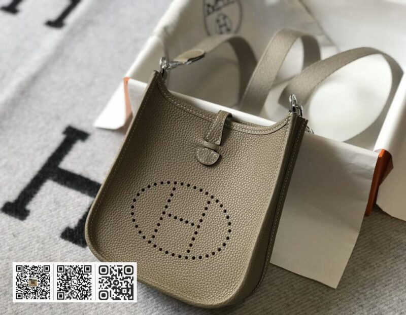 Hermes「斑鸠灰」 .自配肩带 + togo牛皮 - Image 9