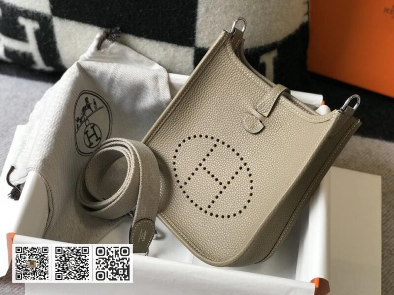 Hermes「斑鸠灰」 .自配肩带 + togo牛皮 - Image 10