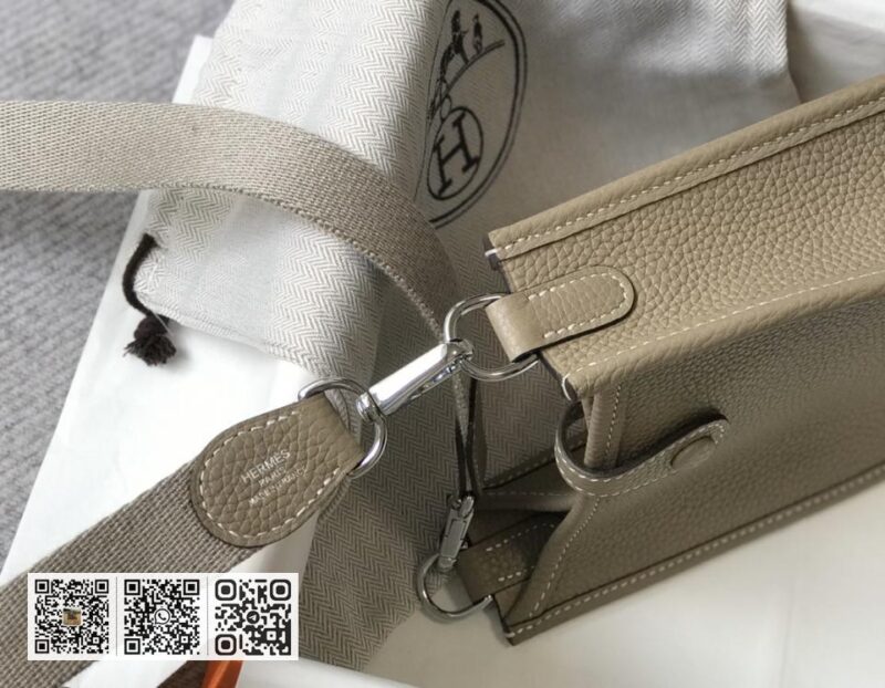 Hermes「斑鸠灰」 .自配肩带 + togo牛皮 - Image 13