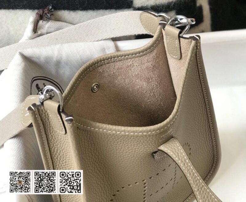 Hermes「斑鸠灰」 .自配肩带 + togo牛皮 - Image 15
