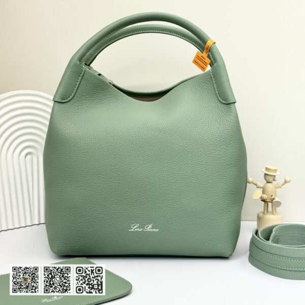Loro Piana 大号水桶包 三齿蒿叶绿