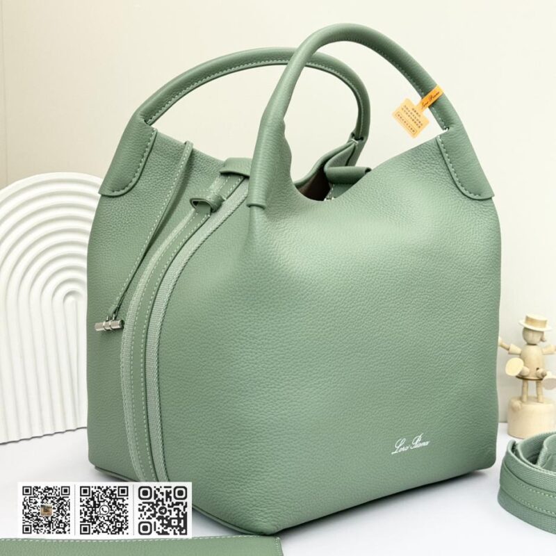 Loro Piana 大号水桶包 三齿蒿叶绿 - Image 2