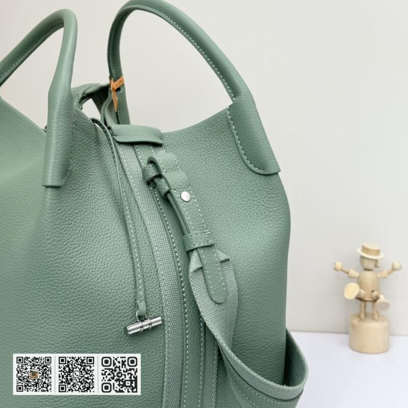 Loro Piana 大号水桶包 三齿蒿叶绿 - Image 6