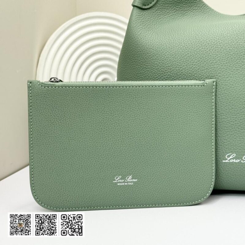 Loro Piana 大号水桶包 三齿蒿叶绿 - Image 7