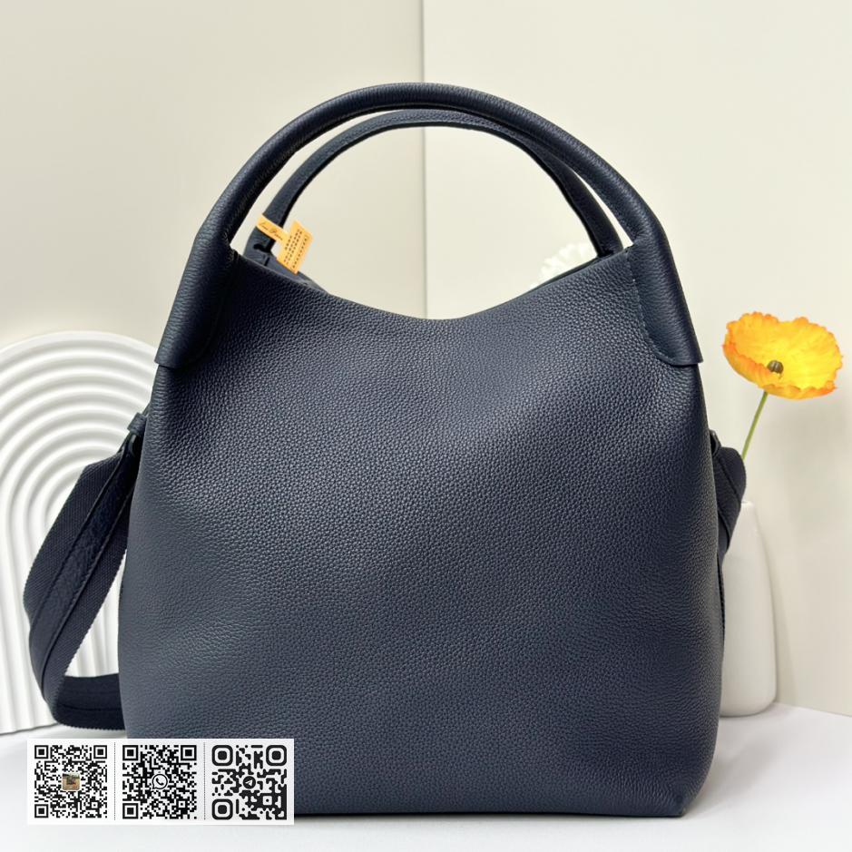 Loro Piana 大号水桶包 午夜蓝 - Image 4