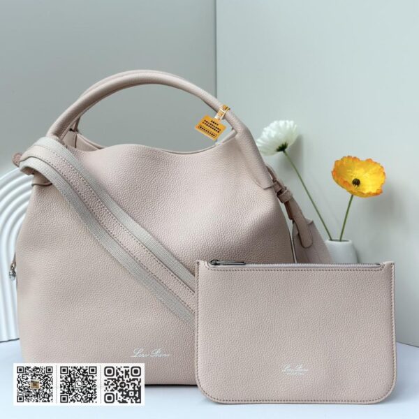 Loro Piana 大号水桶包 大理石粉
