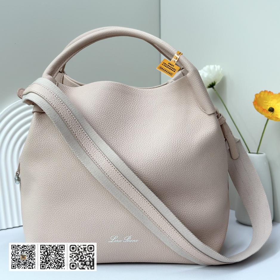 Loro Piana 大号水桶包 大理石粉 - Image 2