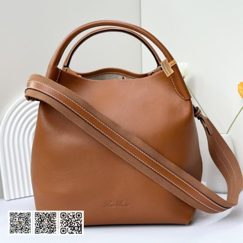Loro Piana 大水桶包 暖棕褐色 - Image 2