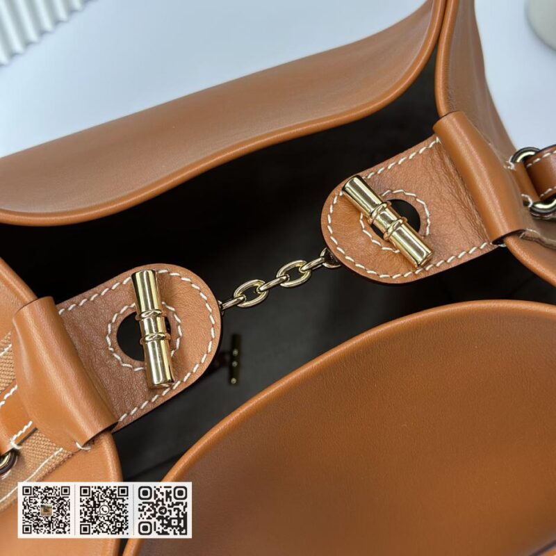 Loro Piana 大水桶包 暖棕褐色 - Image 7