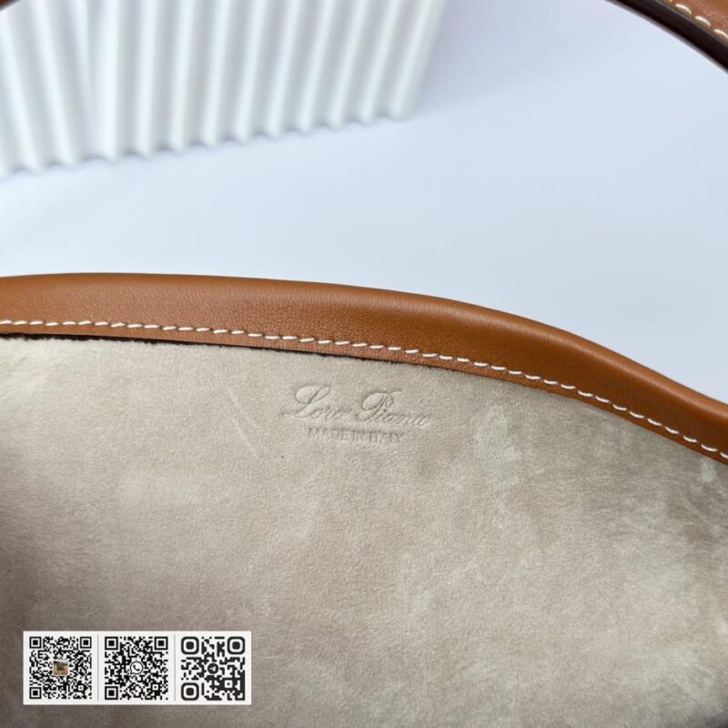 Loro Piana 大水桶包 暖棕褐色 - Image 8