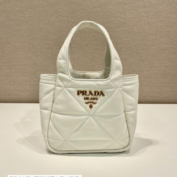PRADA mini菱格菜篮1BG451