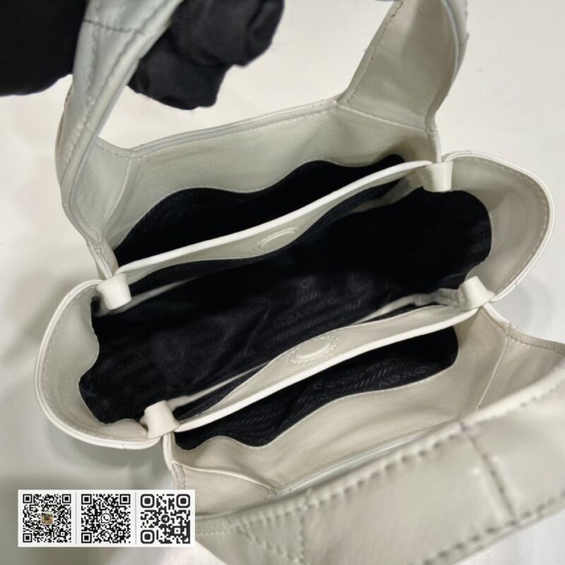 PRADA mini菱格菜篮1BG451 - Image 8