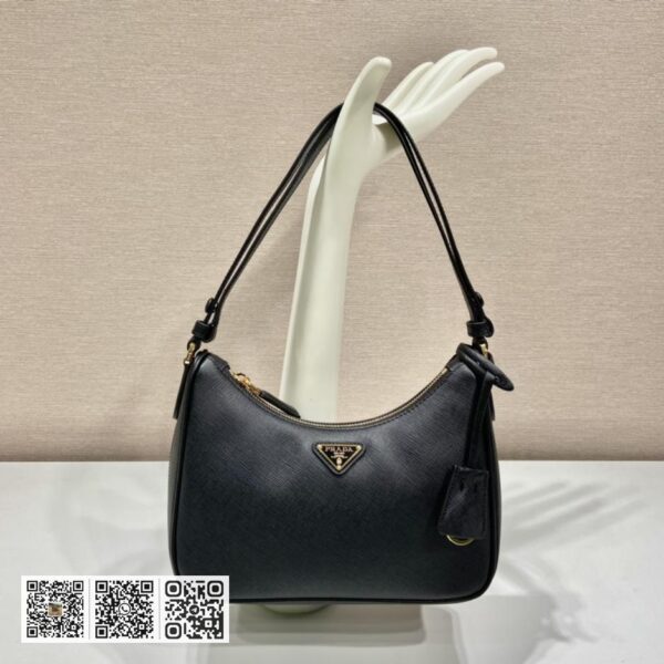 PRADA 1BC204B手拎腋下包