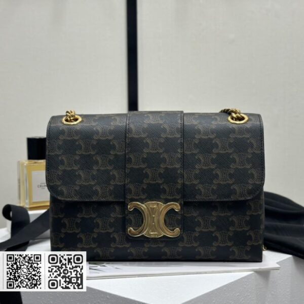 Celine中号标志印花牛