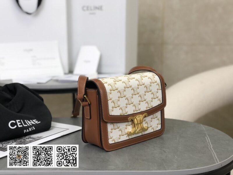 Celine凯旋门老花豆腐包 - Image 4