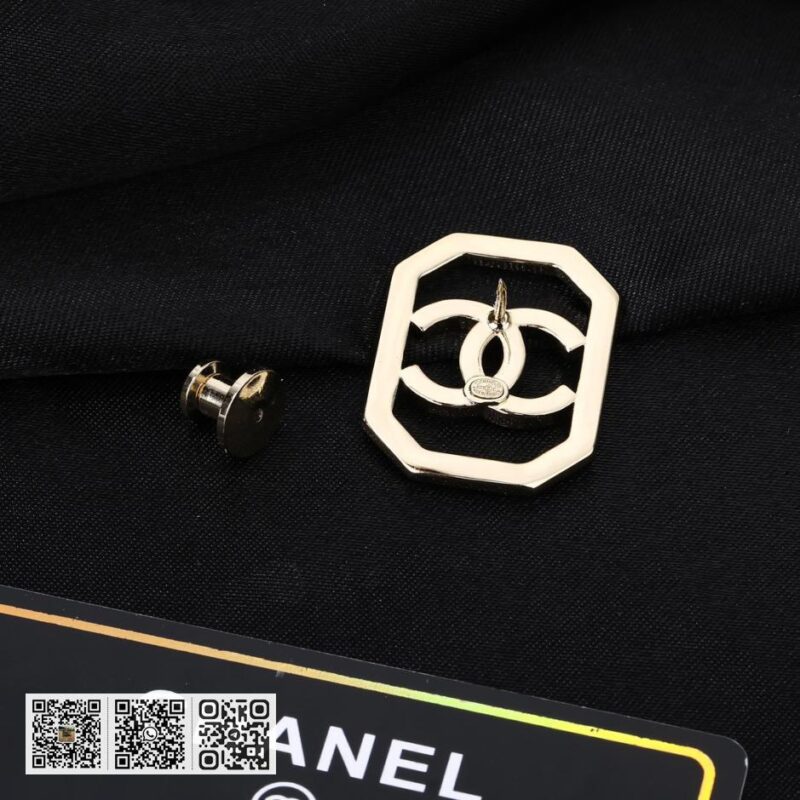 Chanel 秋冬 钻石 双C胸针 - Image 4