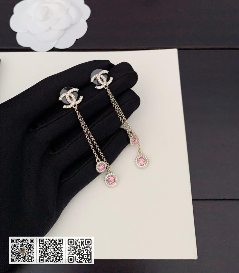 Chanel 粉红钻流苏 - Image 2