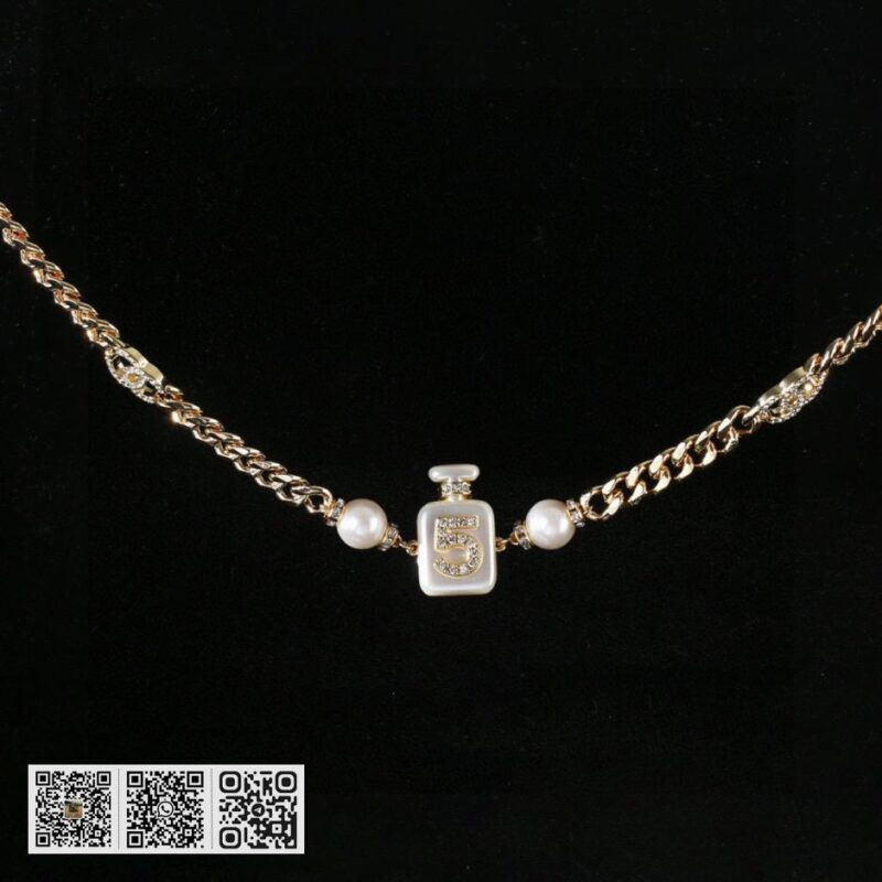 Chanel 珍珠香水瓶腰链 - Image 8