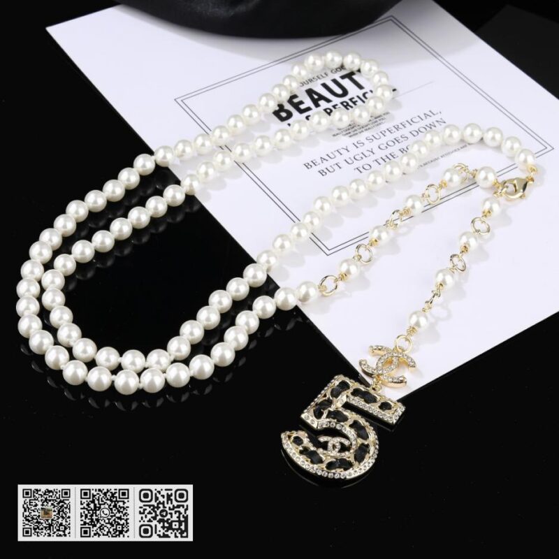 Chanel 5字珍珠腰链 - Image 3