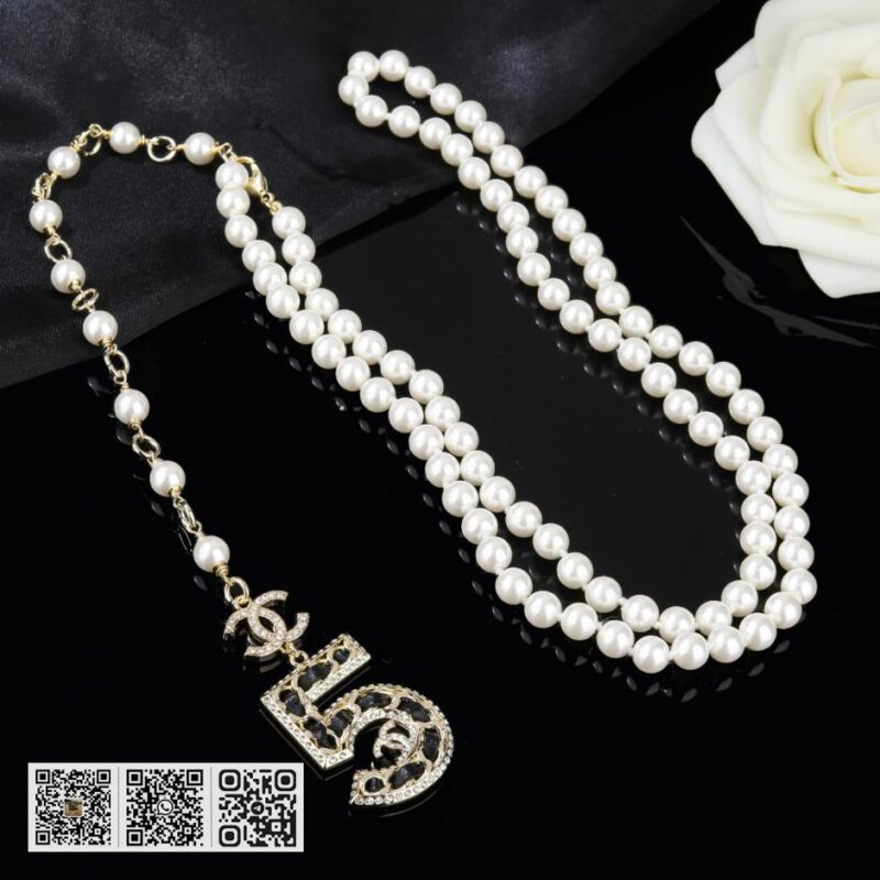 Chanel 5字珍珠腰链 - Image 5