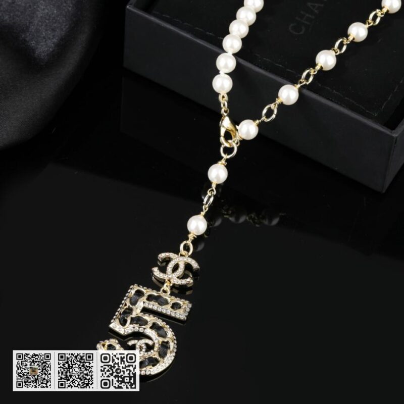 Chanel 5字珍珠腰链 - Image 6