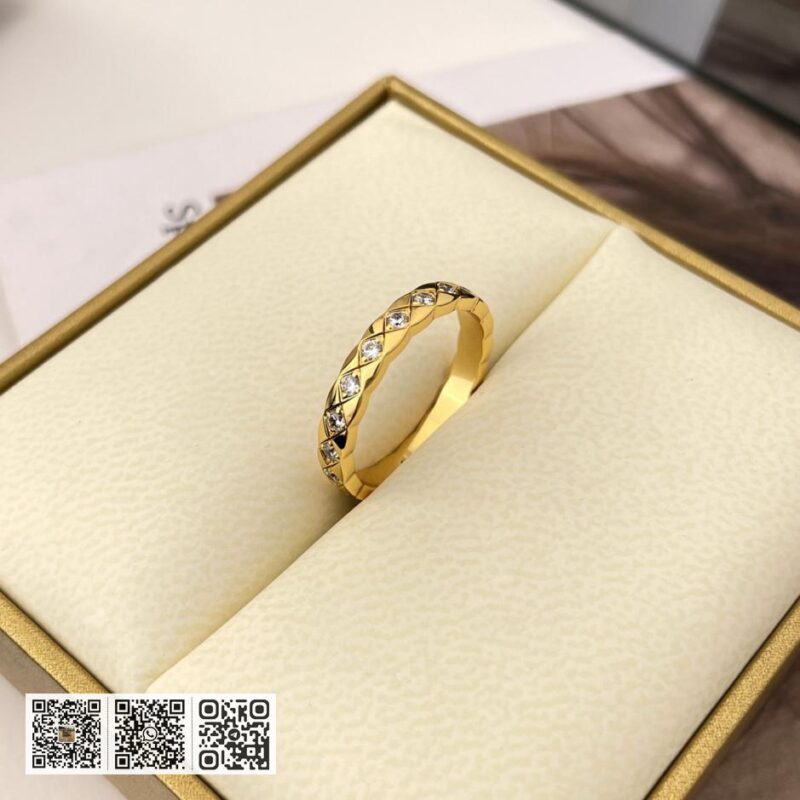Chanel Coco Crush菱格戒指mini - Image 2