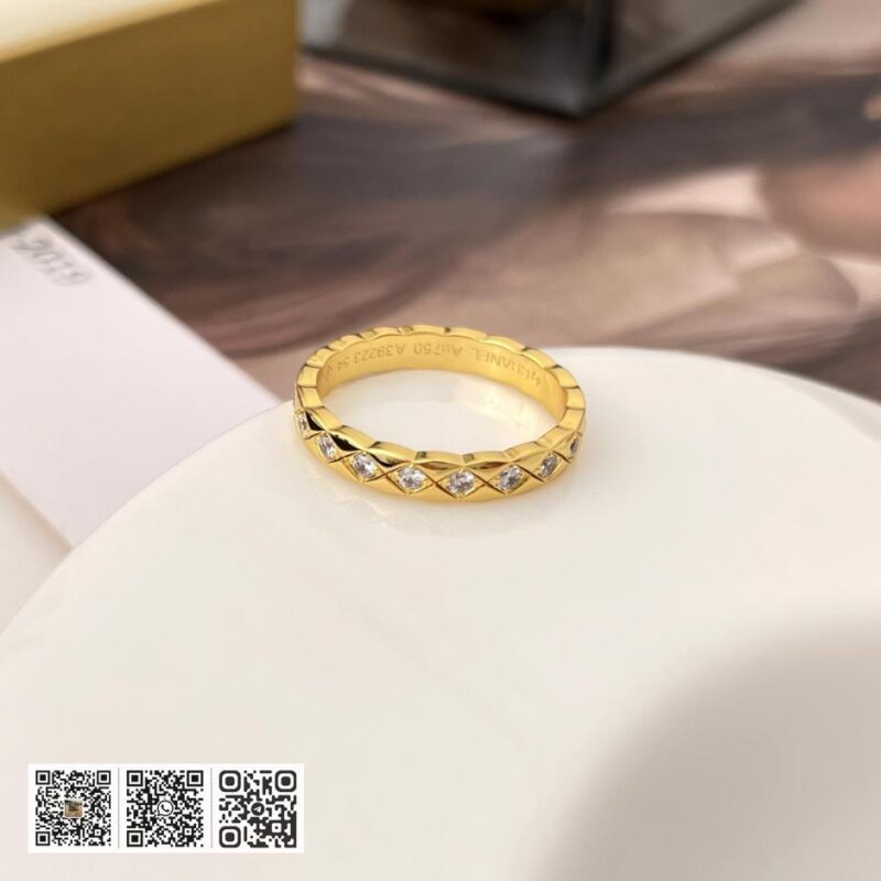 Chanel Coco Crush菱格戒指mini - Image 6