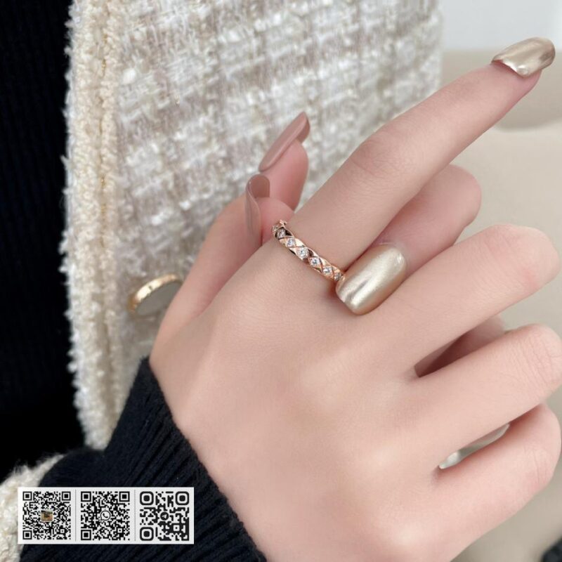 Chanel Coco Crush菱格戒指mini - Image 11