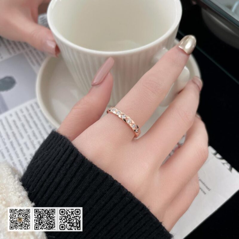 Chanel Coco Crush菱格戒指mini - Image 12