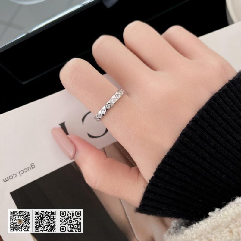 Chanel Coco Crush菱格戒指mini - Image 14