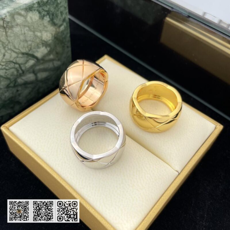 Chanel Coco Crush菱格戒指