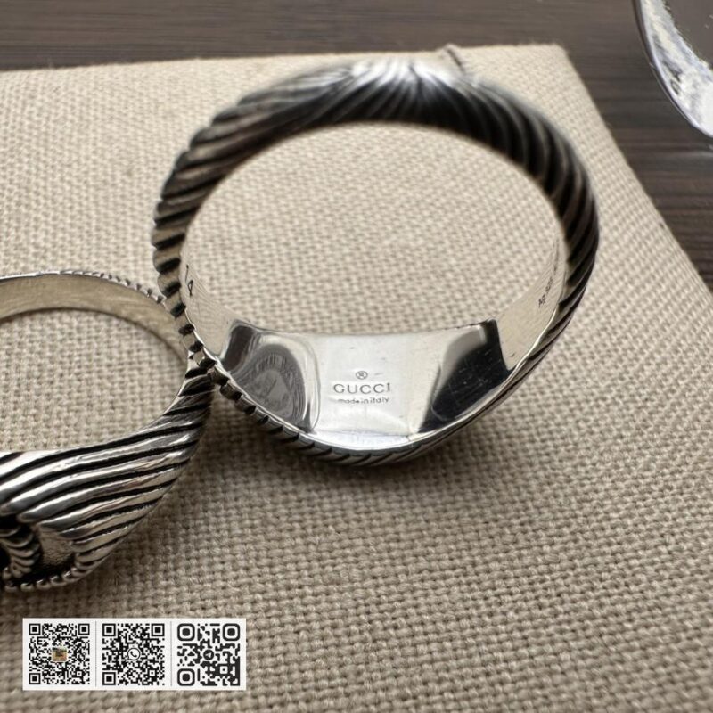 Gucci 花纹G戒指 - Image 9