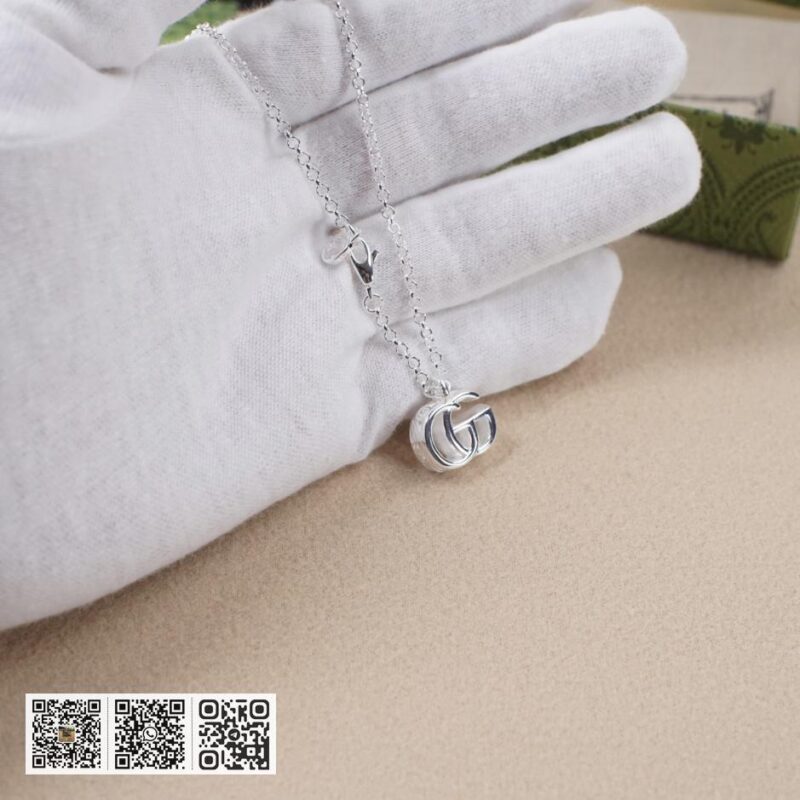Gucci 双g亮银项链 - Image 7
