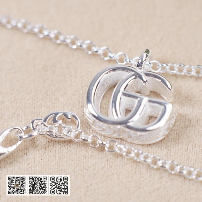 Gucci 双g亮银项链 - Image 9