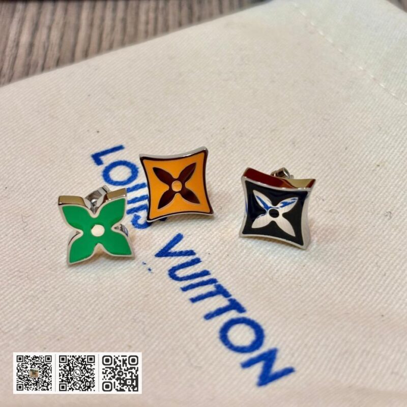 LV 不锈钢耳环三件组 - Image 2
