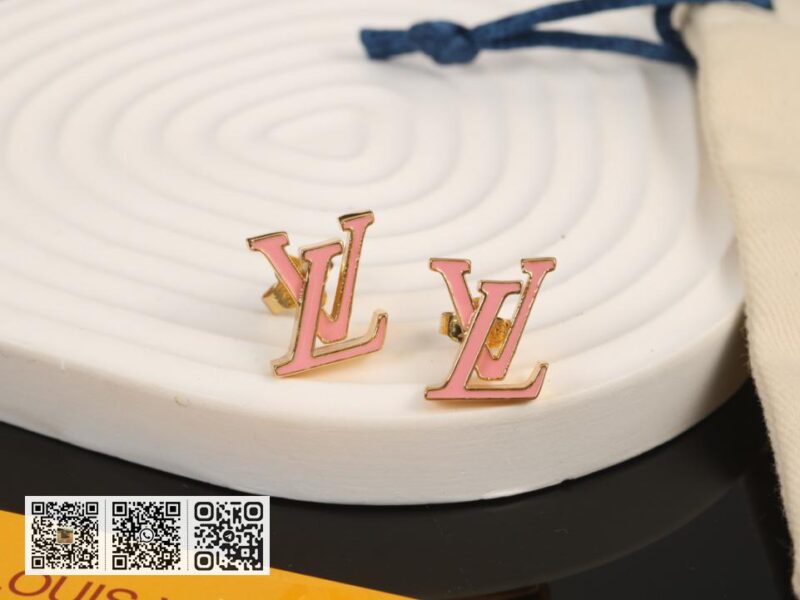 LV 滴油字母耳钉 - Image 2