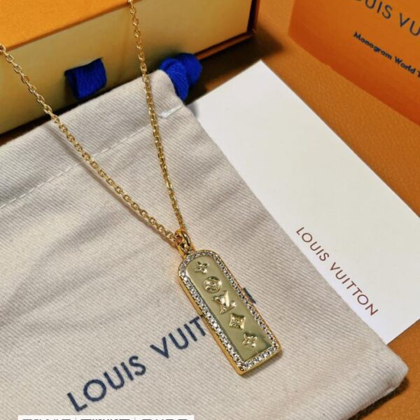 LV Large Tag 项链