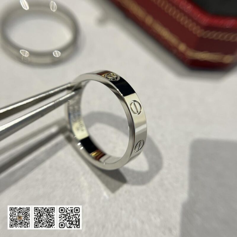 Cartier Love系列窄版无钻戒指 - Image 9