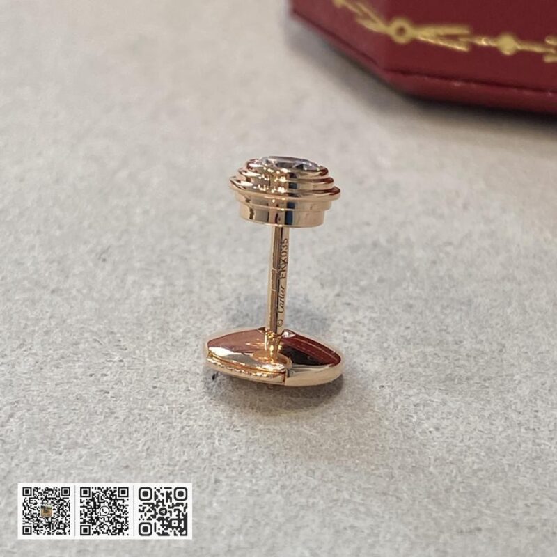 Cartier单钻耳环 - Image 7