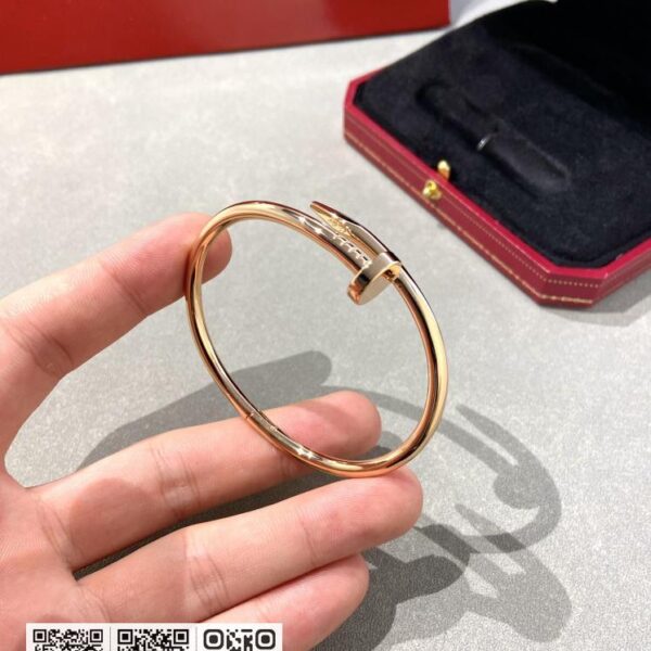 Cartier Justeun Clou无钻钉子手镯