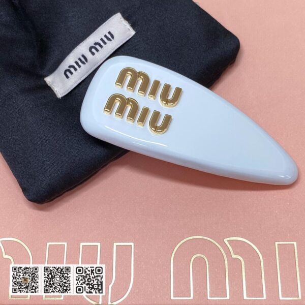 Miu Miu糖果色发夹
