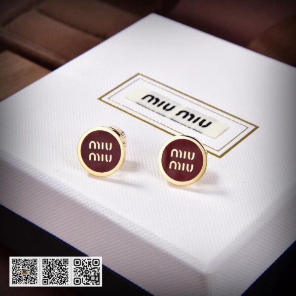 Miu Miu圆形耳环