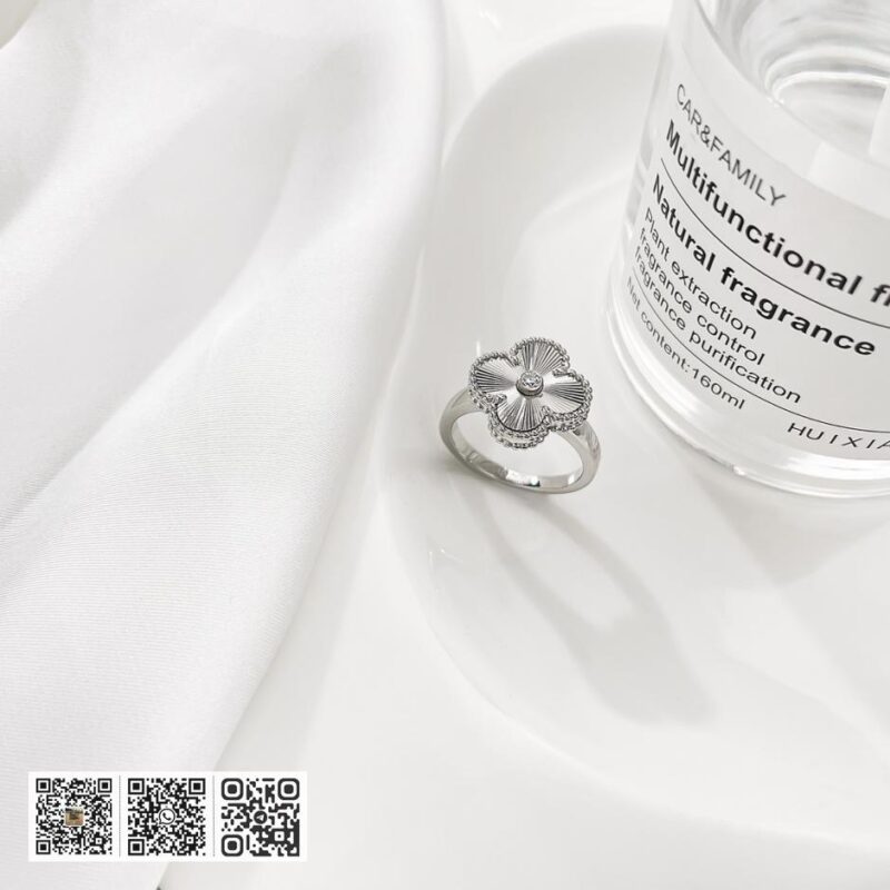 顶级版 Van Cleef &038; Arpels 四叶草戒指 - Image 7