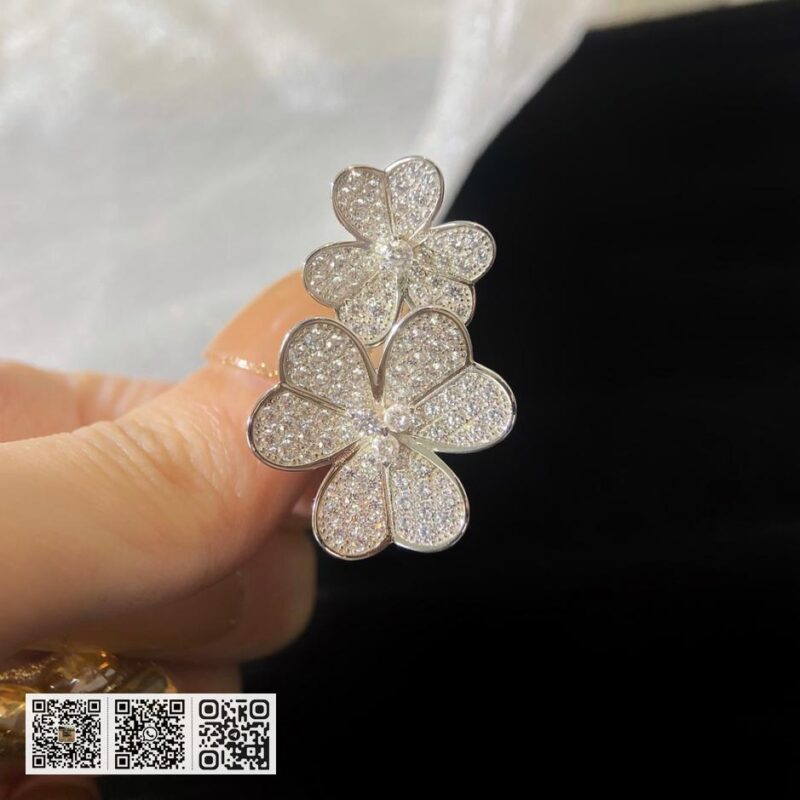 顶级版 Van Cleef &038; Arpels 三叶草Frivole 系列戒指 - Image 5