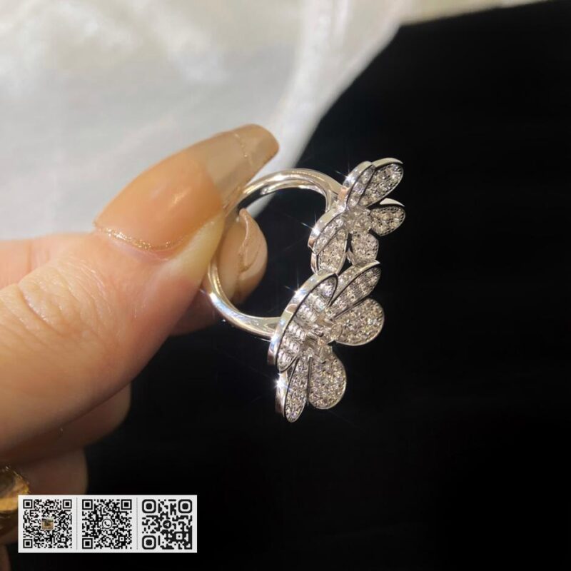 顶级版 Van Cleef &038; Arpels 三叶草Frivole 系列戒指 - Image 6