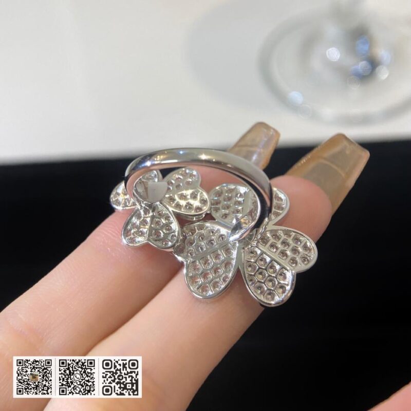 顶级版 Van Cleef &038; Arpels 三叶草Frivole 系列戒指 - Image 8