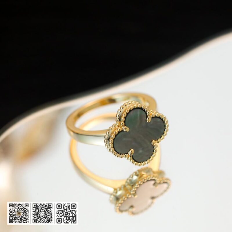 顶级版 Van Cleef &038; Arpels 四叶草戒指 - Image 6