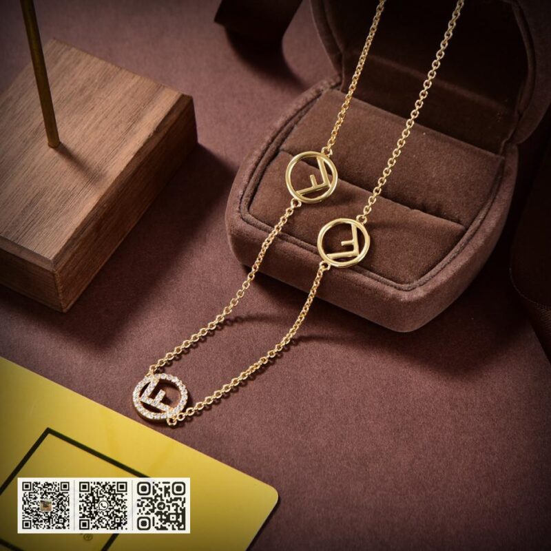 FENDI logo项链 - Image 4