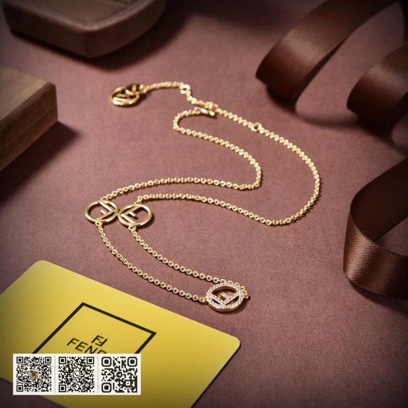 FENDI logo项链 - Image 5